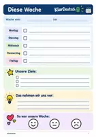 Vorschau - Arbeitsblätter - Klassenorganisation & Lerncoaching – 8 Vorlagen - Seite 3