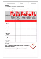 Vorschau - Arbeitsblätter - Brandklassen und Löschmittel - Chemie - Luft und Verbrennung - Seite 1