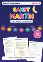Vorschau - Arbeitsblätter - Sankt Martin | Leseverstehen | Lesetraining | Laterne basteln | Klasse 1-3 - Deckblatt