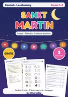 Vorschau - Stationenlernen - Sankt Martin gratis | Leseverstehen | Klasse 1-3 - Deckblatt