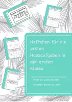 Vorschau - Arbeitsblätter - Heftchen "Meine allerersten Hausaufgaben" 1. Klasse - Deckblatt