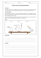 Vorschau - Arbeitsblätter - Versuch Bau eines Schaumlöschers - Chemie - Seite 1