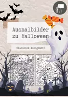 Vorschau - Mal- und Bastelvorlagen - Halloween zum Ausmalen - Deckblatt