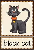 Vorschau - Bildkarten - Halloween Flashcards – Bildkarten & Wortkarten Englisch - Seite 2