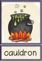 Vorschau - Bildkarten - HALLOWEEN - Picture + Word Cards - Seite 3
