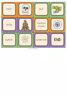 Vorschau - Spiele - Halloween – Englisch, Domino Spiel, Halloween Wortschatz, Vocabulary, Begriffe lernen, Englischunterricht | Lernspiel, Kartenspiel, Klasse 4, 5, Grundschule, Sekundarstufe - Seite 3