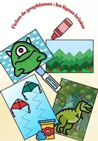 Aperçu - Apprentissages en autonomie - Fiches de graphisme - les lignes brisées - Page de couverture