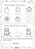 anteprima - Materiale di supporto/inclusione - Schede produzione scritta stampato maiuscolo illustrate - Pagina 3