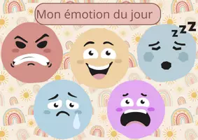 Aperçu - Affichage - Emotions du jour - Page de couverture