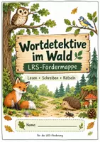 Vorschau - Stundenentwürfe - LRS Fördermappe Wortdetektive im Wald - Deckblatt