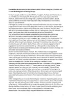 Vorschau - Stundenentwürfe - The Hidden Manipulation of Social Media - Deckblatt