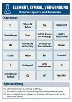 Vorschau - Arbeitsblätter - Atombau & Periodensystem – 3 Lernspiele Chemie Klasse 8–9 - Seite 1