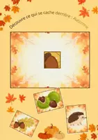 Aperçu - Jeux - Découvre ce qui se cache derrière : Automne - Page de couverture