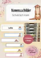 Vorschau - Arbeitsblätter - wachsendes Bundle: Klassentier Otter I Otterklasse - Seite 1