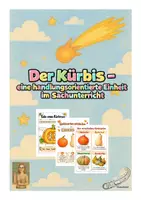 Vorschau - Unterrichtsreihen - Der Kürbis eine handlungsorientierte Einheit im SU Herbst - Deckblatt