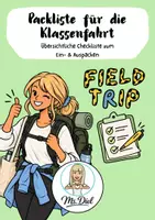 Vorschau - Anderer Materialtyp - Packliste für die Klassenfahrt - Deckblatt