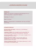 Vorschau - Aufgabenkarten - DaF/DaZ – Halloween-Krimi im Sprachunterricht: Lesespur & Rollenkarten/ mit Handreichung/Ready to use - Seite 1