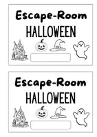 Vorschau - Stundenentwürfe - Escape-Room Halloween – 8 spannende Rätsel für den Deutschunterricht - Seite 1