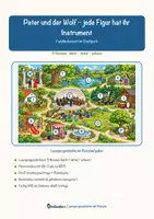 Vorschau - Arbeitsblätter - Peter und der Wolf – jede Figur hat ihr Instrument – Lesespurgeschichte mit Rätselaufgaben (Klasse 3) - Seite 1