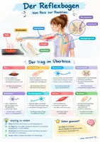 Vorschau - Poster - Reflexbogen Nervensystem Poster 9-10 - Deckblatt