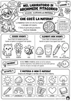 anteprima - Materiale di supporto/inclusione - Nel laboratorio di Pitagorico alla scoperta della materia - Pagina 3