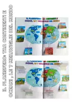 anteprima - Esercizi - GEOGRAFIA 5 - I CONTINENTI ( kit interattivo) - Pagina 1