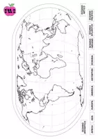 anteprima - Esercizi - GEOGRAFIA 5 - I CONTINENTI ( kit interattivo) - Pagina 2