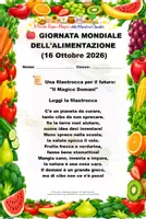 anteprima - Esercizi - 16 Ottobre - GIORNATA MONDIALE DELL'ALIMENTAZIONE Classe SECONDA - Pagina 1