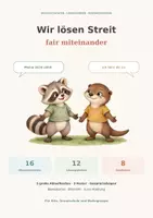 Vorschau - Arbeitsblätter - Wir lösen Streit – fair miteinander | Konfliktlösung für Kita & Grundschule - Deckblatt
