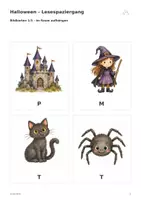 Vorschau - Arbeitsblätter - Halloween Morgenheft Differenziert - Seite 2