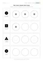 Aperçu - Feuilles d'exercices - Une année de graphisme - 36 semaines, 5 périodes - Page 2