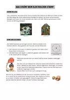Vorschau - Arbeitsblätter - Materialpaket Elektrizität im Fach Physik - Seite 2