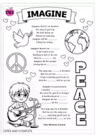 anteprima - Esercizi - MUSICA + INGLESE_John Lennon & The Beatles - Pagina 1
