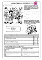 anteprima - Esercizi - MUSICA + INGLESE_John Lennon & The Beatles - Pagina 3