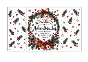 Vorschau - Mal- und Bastelvorlagen - Wundertüten-Adventszauber – kleine Geschenke mit großer Freude - Seite 2