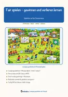 Vorschau - Mal- und Bastelvorlagen - Fair spielen – gewinnen und verlieren lernen – Lesespurgeschichte mit Rätselaufgaben (Klasse 1) - Seite 1