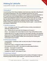 Vorschau - Mal- und Bastelvorlagen - Fair spielen – gewinnen und verlieren lernen – Lesespurgeschichte mit Rätselaufgaben (Klasse 1) - Seite 2