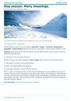 Προεπισκόπηση - Προετοιμασία εξετάσεων - Winter Around the World — One Season. Many Meanings. - Σελίδα 1