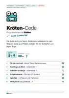 Vorschau - Stundenentwürfe - Programmieren ohne Computer: Kröten-Code mit Pfeilen - Seite 1