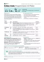 Vorschau - Stundenentwürfe - Programmieren ohne Computer: Kröten-Code mit Pfeilen - Seite 2