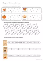Aperçu - Feuilles d'exercices - Cahier de vacances automne GS - Page 1