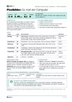 Vorschau - Unterrichtsreihen - Pixelbilder: Malen nach Code – So malt der Computer - MKR 6.1 - Seite 2
