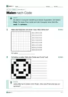 Vorschau - Unterrichtsreihen - Pixelbilder: Malen nach Code – So malt der Computer - MKR 6.1 - Seite 3