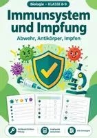 Vorschau - Arbeitsblätter - Immunsystem und Impfung Klasse 8-9 - Deckblatt