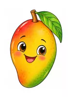 Vorschau - Arbeitsblätter - Mango Mango - Musik (Kanon) - Liedtext in Bildern - Seite 2