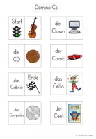Vorschau - Spiele - Domino Buchstabe "C" (3-fach differenziert) - Seite 2
