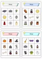 Vorschau - Spiele - Halloween - Bingo (Englisch) - Vokabelspiel - Seite 2