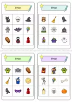 Vorschau - Spiele - Halloween - Bingo (Englisch) - Vokabelspiel - Seite 3