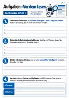 Vorschau - Stundenentwürfe - 🤖 Künstliche Intelligenz verstehen – Sachtext mit Textknacker | Deutsch 7. Klasse - Seite 3