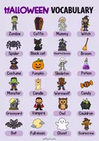 Προεπισκόπηση - Ήχος - Halloween ( I have... who has?) | Δίγλωσσο παιχνίδι καρτών - Σελίδα 1